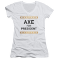 Billions Axe For President - Juniors V-Neck T-Shirt Hoodie, Sweatshirt | ZylaModa.com