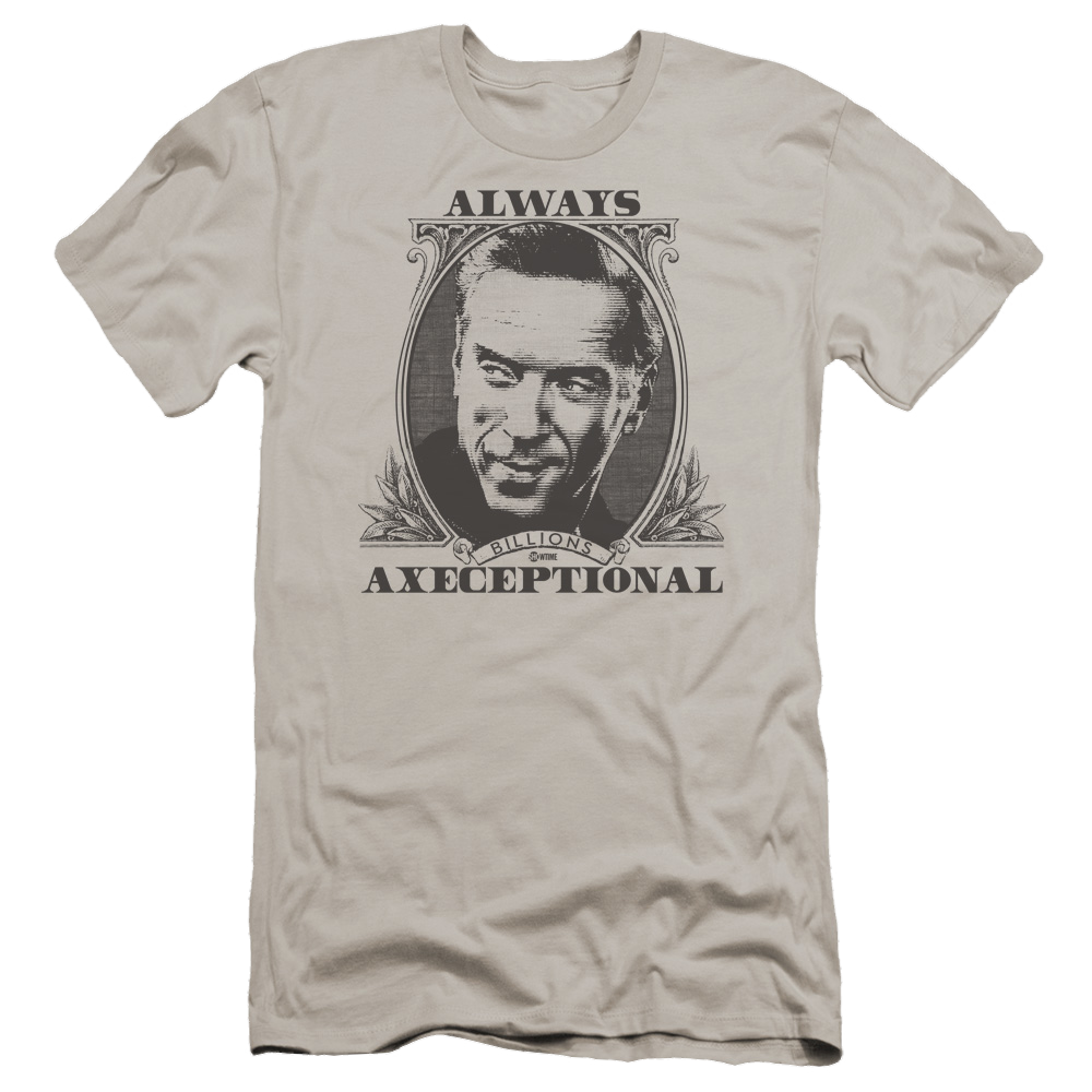 Billions Axeceptional - Men's Premium Slim Fit T-Shirt Hoodie, Sweatshirt | ZylaModa.com