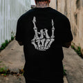 SK Rock n' Roll creative print retro short sleeve t-shirt - Naughty Clothes Men Hoodie, Sweatshirt | ZylaModa.com