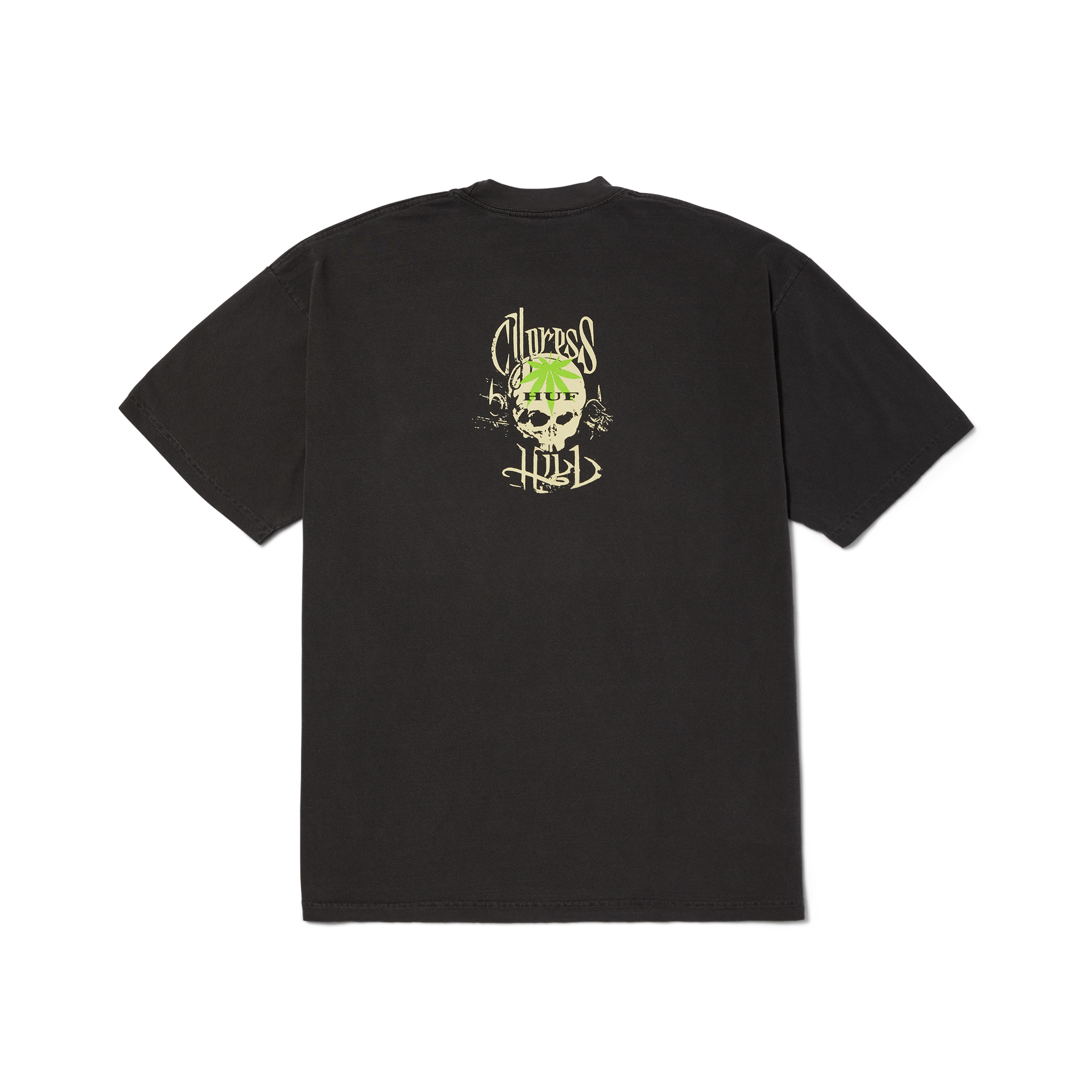 HUF x Cypress Hill Skull T-Shirt Hoodie, Sweatshirt | ZylaModa.com (Image 2)