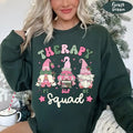 SLP OT PT Christmas Sweatshirt, Therapy Team Sweatshirt, Gnome Squad, Ot Pt Slp Sweatshirt, Occupational Therapy, Speech...