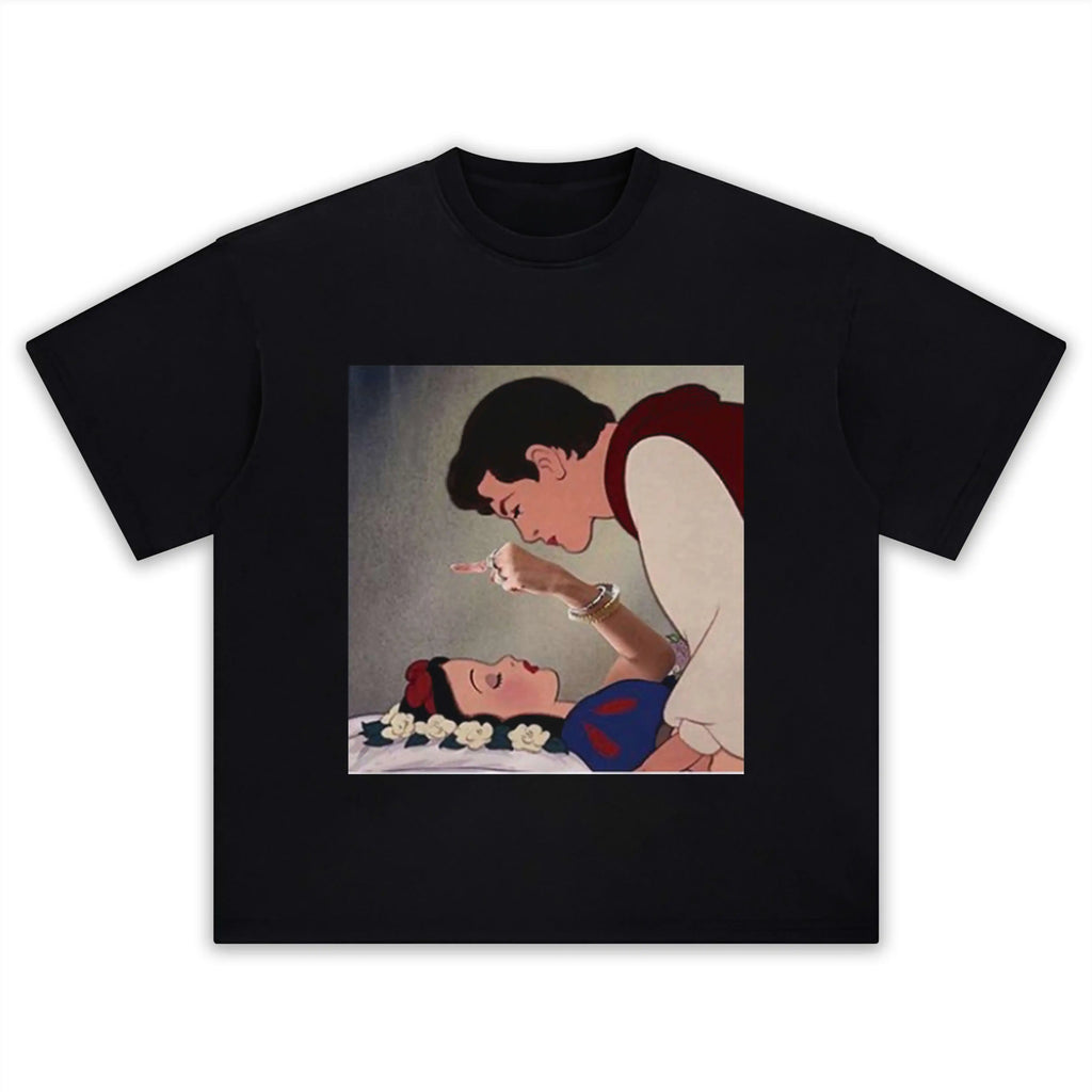 SNOW WHITE DOESN'T NEED A PRINCE TEE Hoodie, Sweatshirt | ZylaModa.com (Image 3)