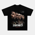 STARTING 5 TEE - VINTAGE TEE - SPORT TEE - GRAPHIC MEN'S T-SHIRT SWEATSHIRT HOODIE - GIFT FOR FAN | ZylaModa.com