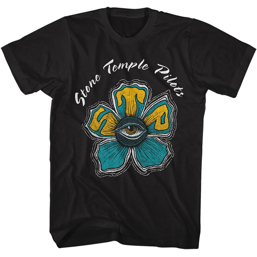 Stone Temple Pilots Eye With Flower Official T-shirt Hoodie, Sweatshirt | ZylaModa.com