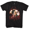 Street Fighter Mens S/S T-Shirt - Hot Ryu - Solid Black Hoodie, Sweatshirt | ZylaModa.com