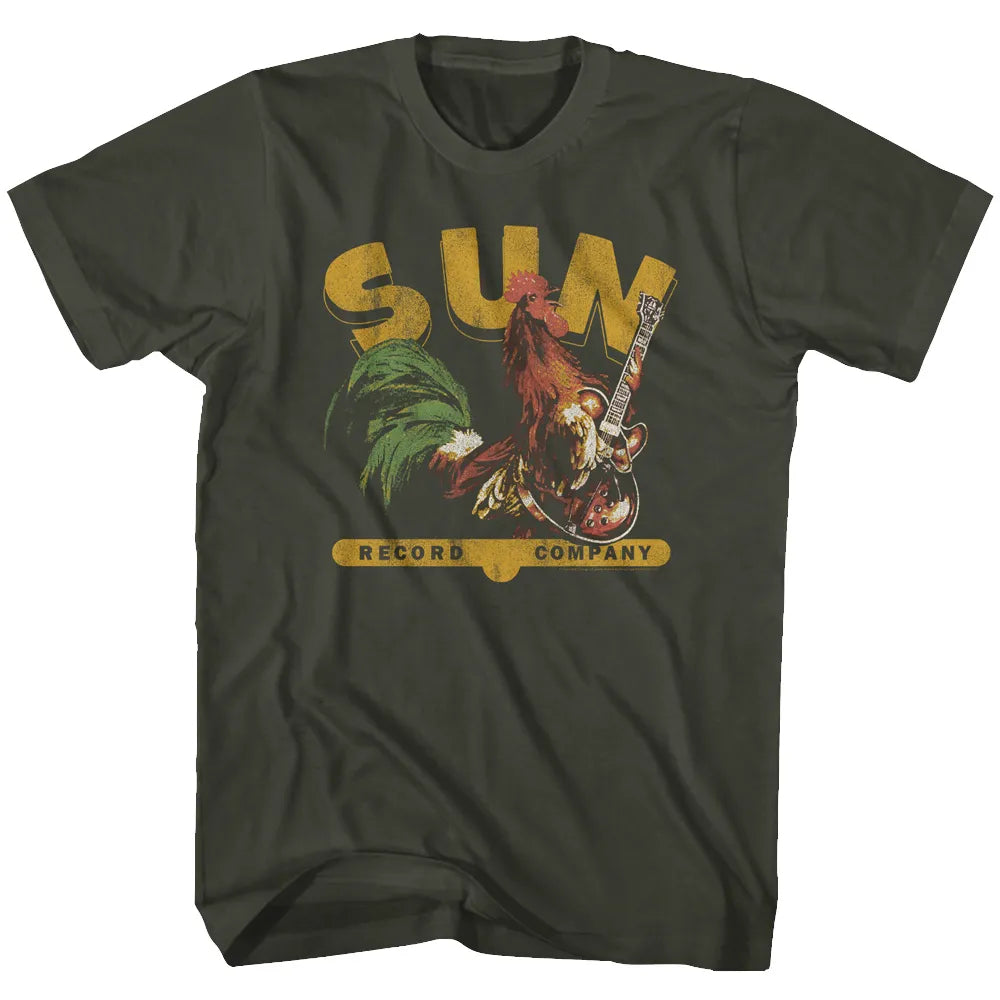 Sun Records Rooster with Guitar Official T-Shirt Hoodie, Sweatshirt | ZylaModa.com
