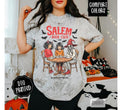 Salem Book Club Comfort Colors Color Blast T-Shirt, Women's Graphic Tee Spooky Season Shirt Hoodie, Sweatshirt | ZylaModa.com