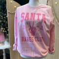 Santa Babes Club Pink Sweatshirt T-Shirts, Hoodie | ZylaModa.com