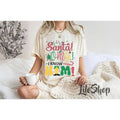 Santa OMG I Know Him Shirt, Christmas Soft Cotton Shirt, Christmas Movie Shirt, Christmas Gifts, Xmas Shirt Christmas...