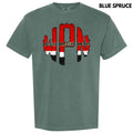 Santa Outfit Monogram Comfort Colors T-Shirt 'NLB' Hoodie, Sweatshirt | ZylaModa.com