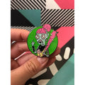 Scary Mommy Hard Enamel Pin with Glitter drawn by Wizard of Barge T-Shirts, Hoodie, Sweatshirt | ZylaModa.com