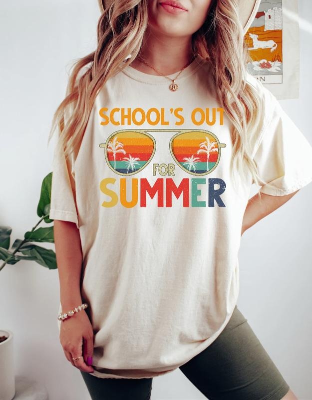 Schools Out For Summer Shirt, Teacher Shirt, Last Day Of School, Teacher Gifts, Happy Last Day Of School Shirt, End Of...