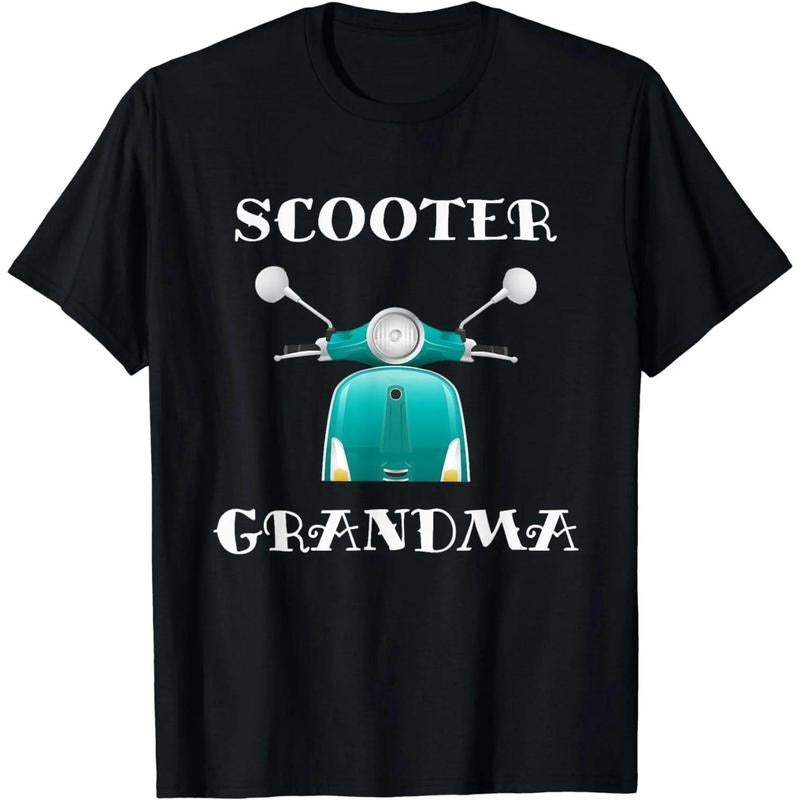 Scooter Grandma T Shirt - Funny Scooter Lover Gift Shirt Hoodie, Sweatshirt | ZylaModa.com