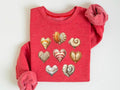 Seashell Hearts Sweatshirt, Beach Lover Shirt, Cute Valentines Day T-Shirt, Ocean Sweater, Seashell Shirt, Coconut Girl...