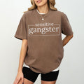 Sensitive Gangster Tee, Sensitive Gangster T-Shirt, Womenswear Tops Summer Crewneck Hoodie, Sweatshirt | ZylaModa.com