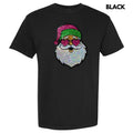 Sequin Santa Heart Eyes Patch Comfort Colors T-Shirt Hoodie, Sweatshirt | ZylaModa.com