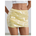 Sequin Sparkly Skirt Mini Micro Glitter Y2k Low Rise Summer Skirt T-Shirts, Hoodie, Sweatshirt | ZylaModa.com