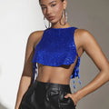 Sequins Party Club Tube Tops Strapless Slit TopY2K T-Shirts, Hoodie, Sweatshirt | ZylaModa.com