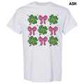 Shamrock Faux Glitter Collage Gildan Short Sleeve T-Shirt 'NLB Hoodie, Sweatshirt | ZylaModa.com