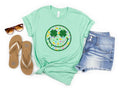 Shamrock Happy Face TShirt Hoodie, Sweatshirt | ZylaModa.com
