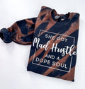 She got Mad Hustle and a Dope Soul Bleached Tshirt, Sweatshirt or Hoodie Comfy Top Womenswear Unisex | ZylaModa.com