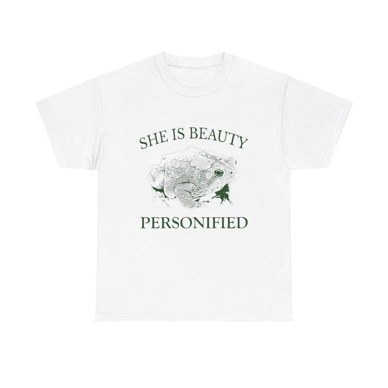 She is Beauty Personified Toad T-Shirt Hoodie, Sweatshirt | ZylaModa.com