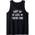 Shut Up Legs You're Fine Funny Squat Day Workout Gym Gift Tank Top MADE IN USA T-Shirts, Hoodie, Sweatshirt | ZylaModa.com