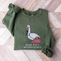 Silly Goose Registered Nurse Sweatshirt, RN Crewneck Sweater, Emergency Department Nurse Hoodie, RN ER Shirt, Nursing...