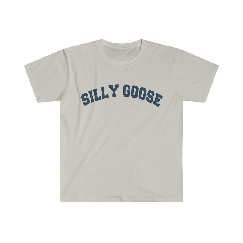 Silly Goose Varsity Style Funny Meme  T-shirt, sweater and Hoodie Sweatshirt | ZylaModa.com