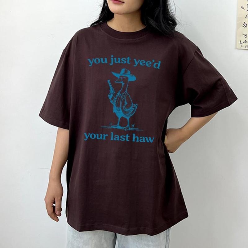 Silly Goose, Goose Shirt, You Just Yeed Your Last Haw, Silly Goose Shirt, Sweatshirt, Hoodie | ZylaModa.com