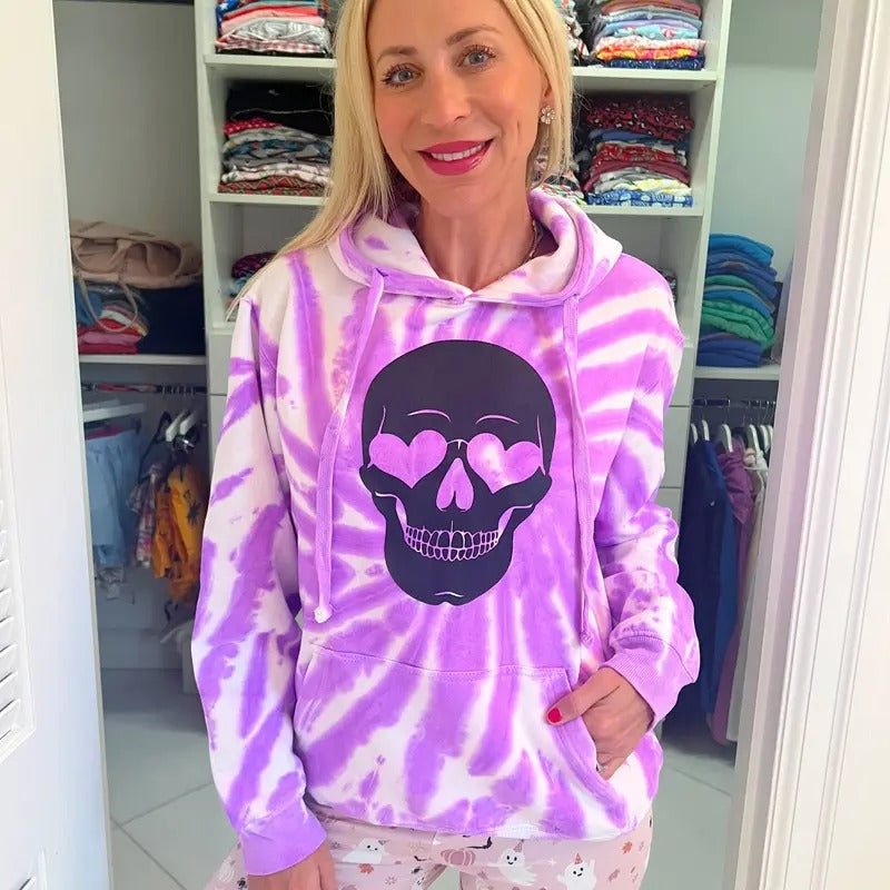 Skeleton Purple Spider Hoodie (Blank Option Too) T-Shirts, Sweatshirt | ZylaModa.com