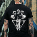 Skull Death Printing Men's T-Shirt Designer