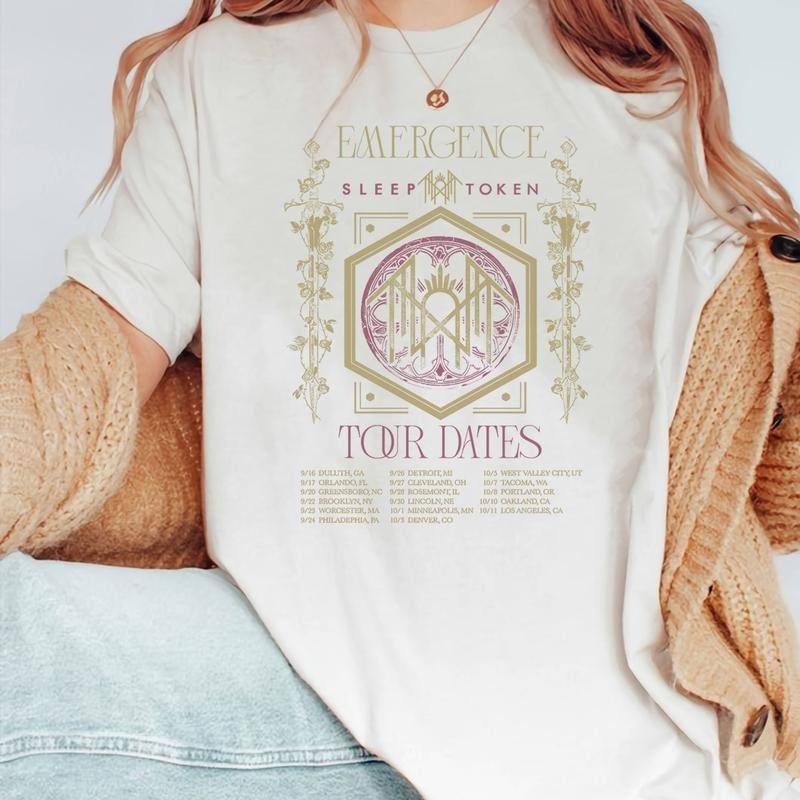 Sleep Token THE EVEN IN ARCADIA TOUR T-Shirt, Comfort Colors T-Shirt, Sweatshirt, Hoodie Gift For Fan Type 17 NVWZDC