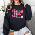Sleigh Girl Sleigh Sweatshirt, Funny Christmas Sweater, s Christmas Shirt,  Christmas, Funny Xmas Shirts, Women's Holiday...