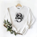 Small Black And White Mallard Duck Unisex Tshirt Sweatshirt Hoodie, for duck hunters, husbands and Mallard duck lovers