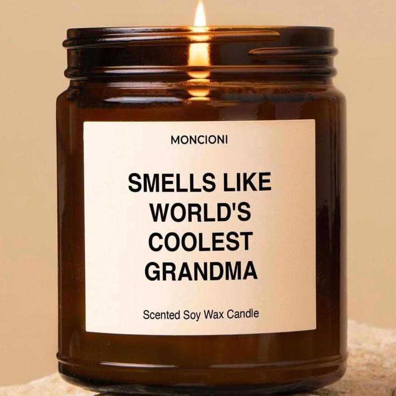 Smells Like World's Coolest Grandma Candle, Funny Grandma Gift, Best Grandmother T-Shirts, Hoodie, Sweatshirt | ZylaModa.com