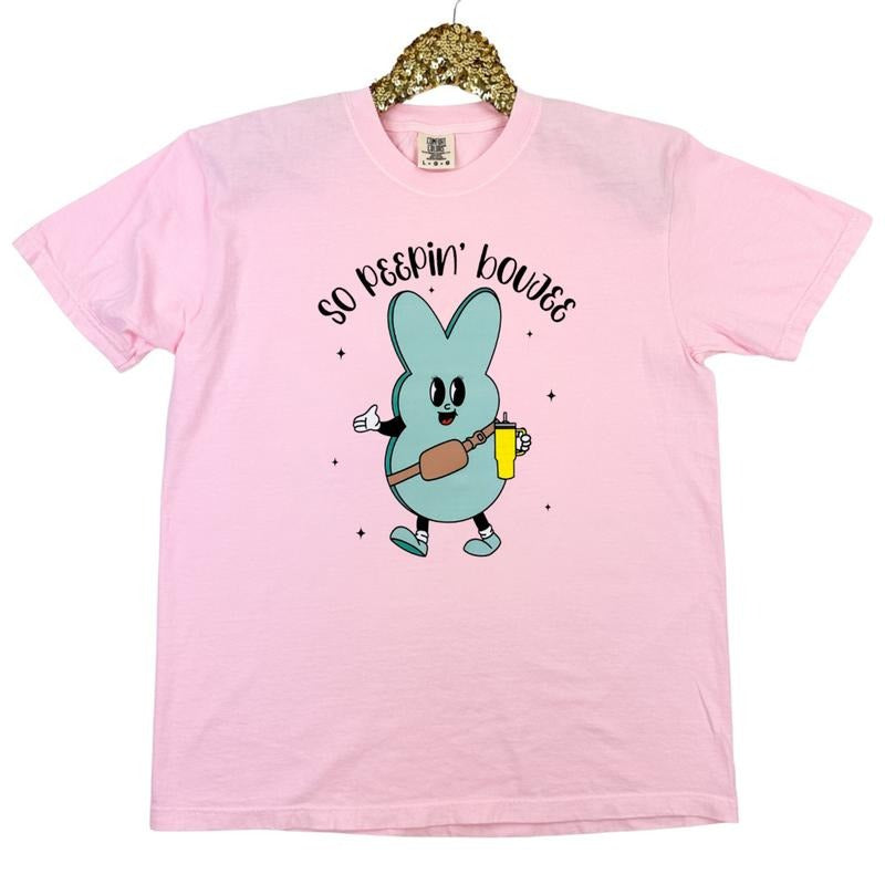 So Peepin' Boujee Comfort Colors T-Shirt Hoodie, Sweatshirt | ZylaModa.com