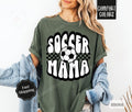 Soccer Mama Shirt Comfort Colors, Retro Gameday Tshirt, Womens Soccer Tee, Womenswear Oversized Crewneck Hoodie, Sweatshirt
