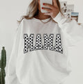 Soccer Mama Varsity  #1 Crewneck, Retro Cotton, Crewneck Fashion Fit Sleeve Comfortable Cute, CASUAL COTTON CREWNECK...