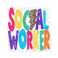 Social Worker Direct to Film Transfer T-Shirts, Hoodie, Sweatshirt | ZylaModa.com
