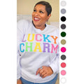 Soft Chenille Lucky Charm Adult Sweatshirt T-Shirts, Hoodie | ZylaModa.com