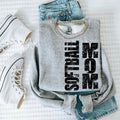 Softball Mom Bow DTF Transfers - THIS IS NOT A SHIRT Hoodie, Sweatshirt | ZylaModa.com