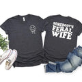 Somebody's Feral Wife Shirt, Cool Wife T-Shirt, Sarcastic Shirt, Feral Ass Mama Shirt, Funny Wife Shirt, Feral Ex Wife...