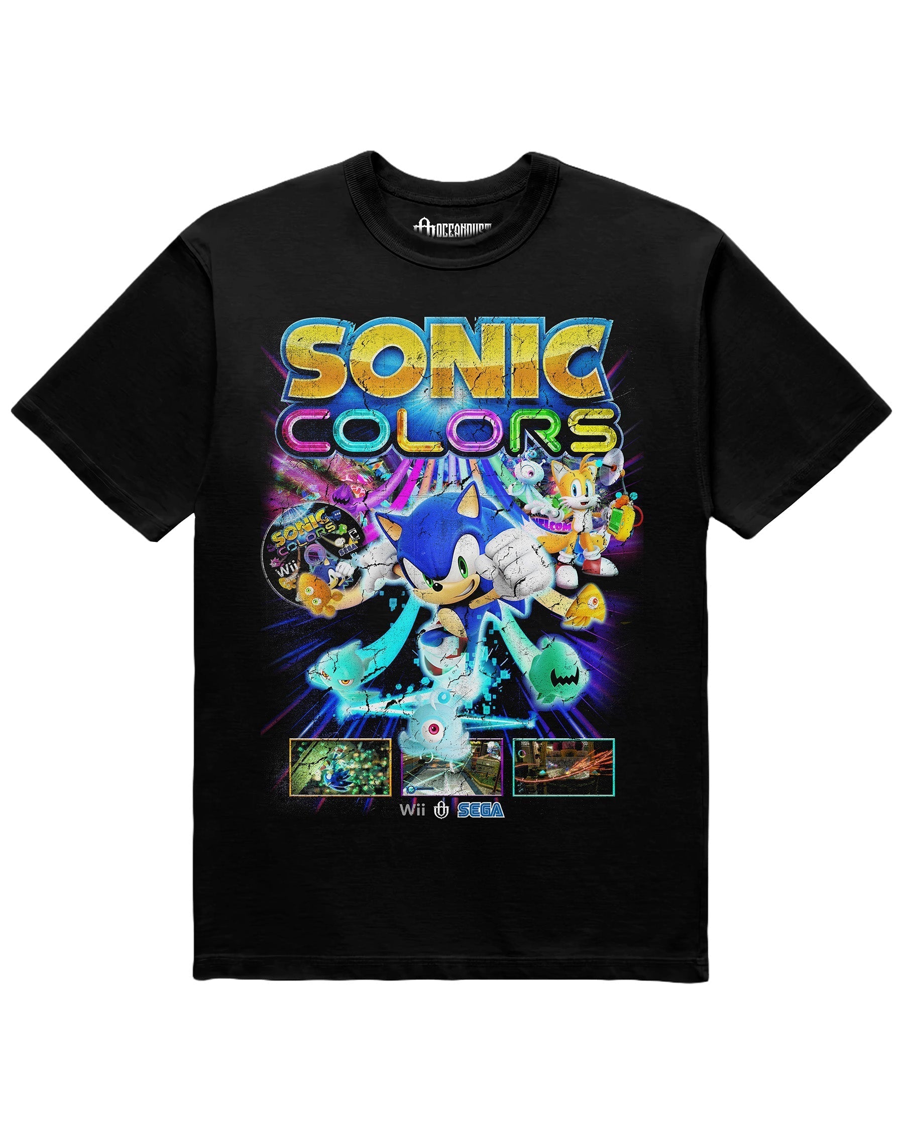 Video Games 'Sonic Colors' T-Shirt Hoodie, Sweatshirt | ZylaModa.com (Image 1)