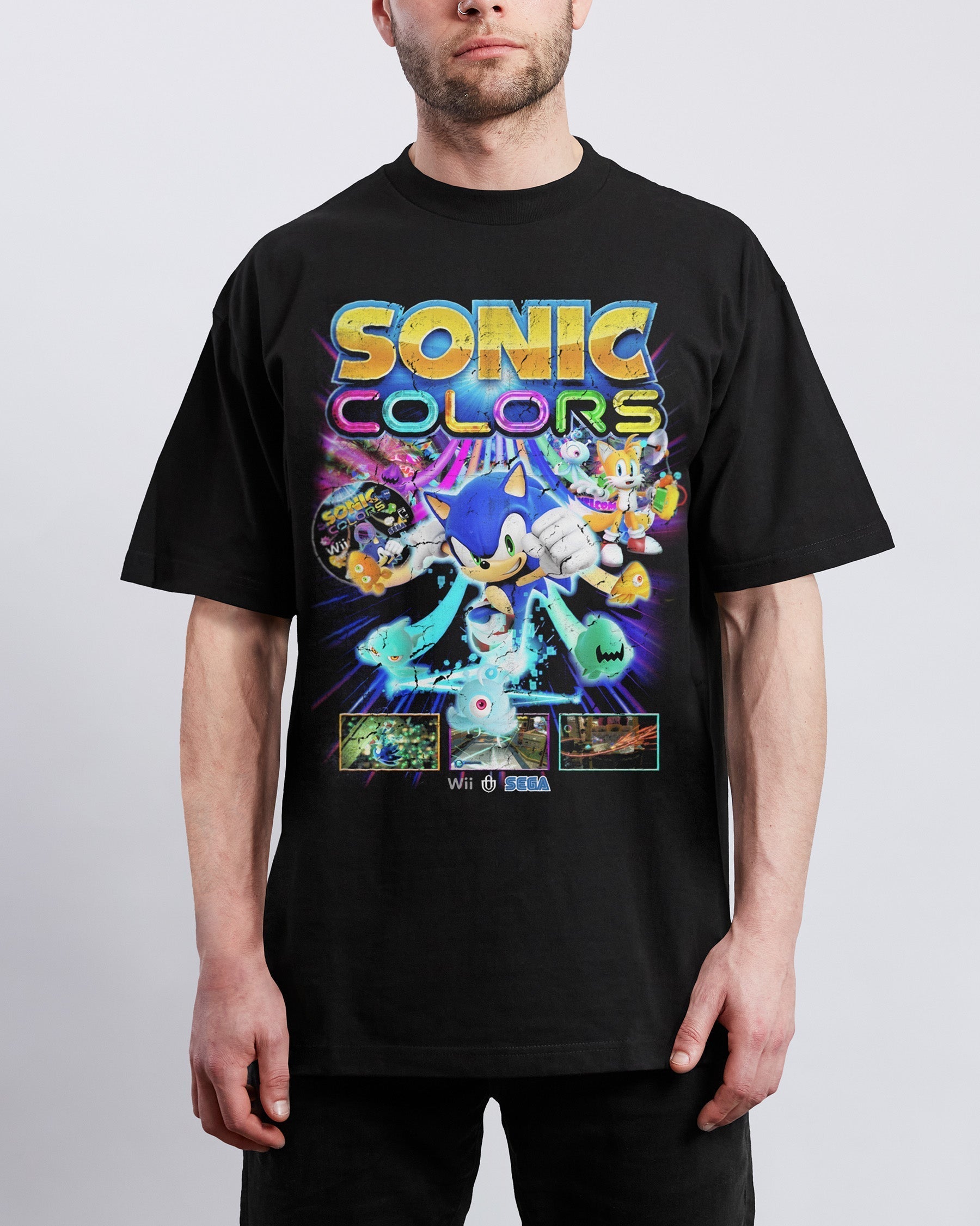 Video Games 'Sonic Colors' T-Shirt Hoodie, Sweatshirt | ZylaModa.com (Image 3)