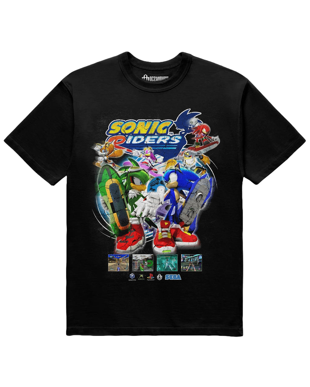 Video Games 'Sonic Riders' T-Shirt Hoodie, Sweatshirt | ZylaModa.com (Image 1)