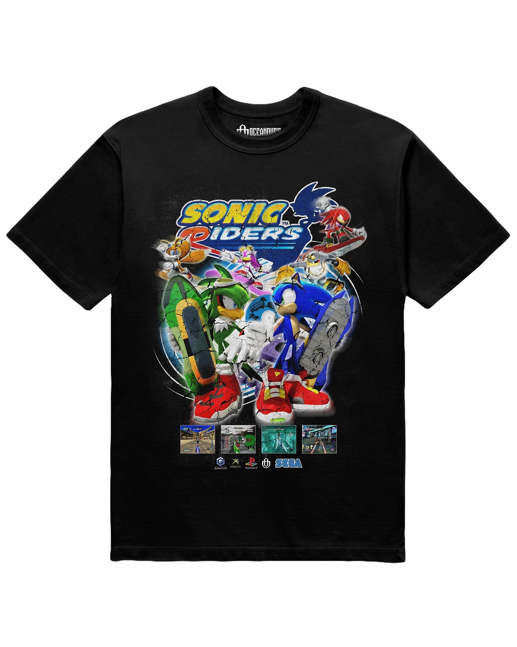 Video Games 'Sonic Riders' T-Shirt Hoodie, Sweatshirt | ZylaModa.com (Image 1)