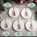Soon to be Family of 5 Christmas Ornament, Pregnancy Custom Family Ornament, Expecting New Baby Ornament, Mom to be Gift...