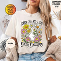 Sorry I'm Late I Was Dilly Dallying Goose Shirt, Funny Goose Shirt, Floral Goose Shirt, Preppy Girl Shirt, Funny Goose...