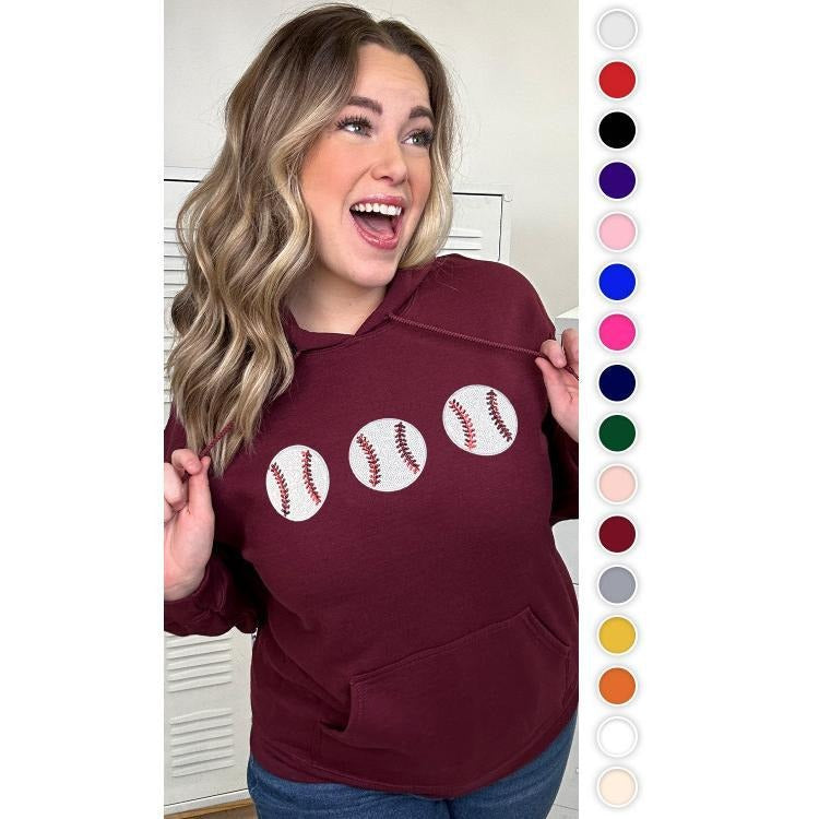 Sparkle Baseball Adult Hoodie T-Shirts, Sweatshirt | ZylaModa.com